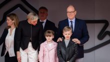 Presladak prizor iz Monaka: Princ Jacques i princeza Gabriella ukrali su svu pozornost