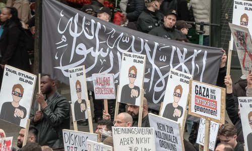 Prosvjed islamista u Hamburgu