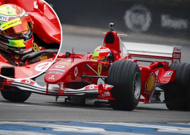 Schumacher u tatinom Ferrariju probudio nostalgiju: Sve je jasnije kad ćemo ga gledati u Formuli 1…
