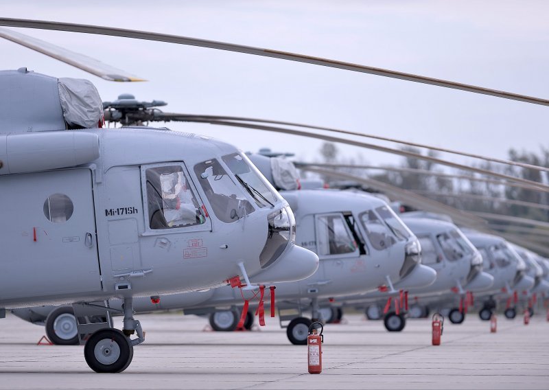 [FOTO] Pogledajte hrvatske vojne helikoptere nakon što su ih remontirali Rusi