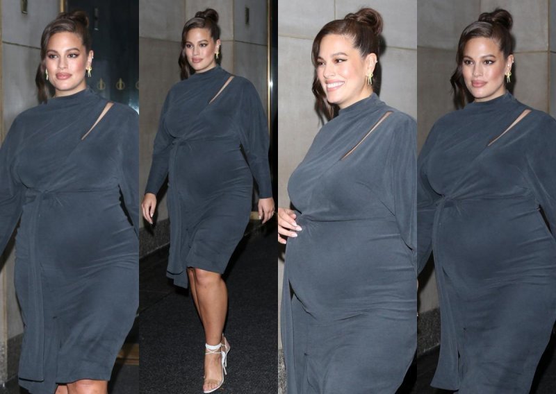 Blista u trudnoći: Najpoznatija plus size ljepotica plijenila elegancijom na gradskim ulicama