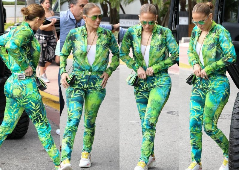 Ni nakon 20 godina Jennifer Lopez ne može odoljeti ovom uzorku; pogledajte u što je 'pretvorila' kultnu haljinu