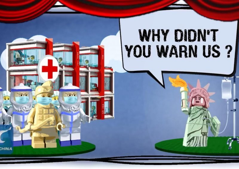 Animiranim filmom 'Bio jednom virus' Kina ismijava američki odgovor na pandemiju