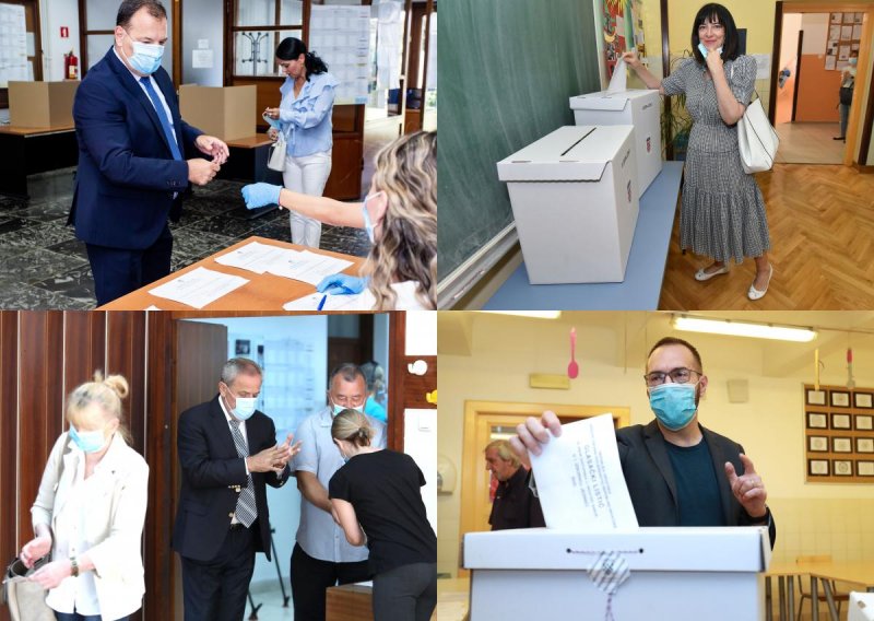 [FOTO/VIDEO] Pogledajte tko se sve od političara pojavio na biralištima, u Zagrebu intervenirala hitna pomoć, objavljeno koliko će zaraženih glasovati