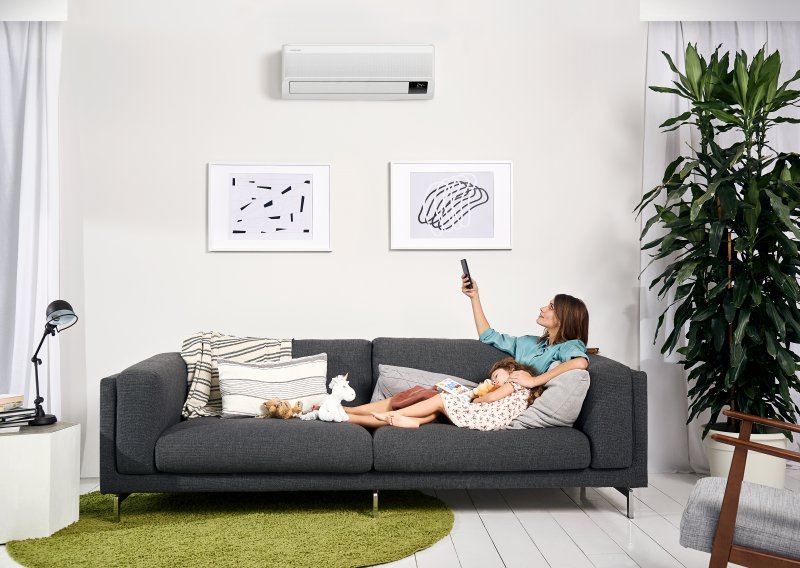 Samsung Wind-Free™ klima uređaji vaš dom čine ugodnim i svježim