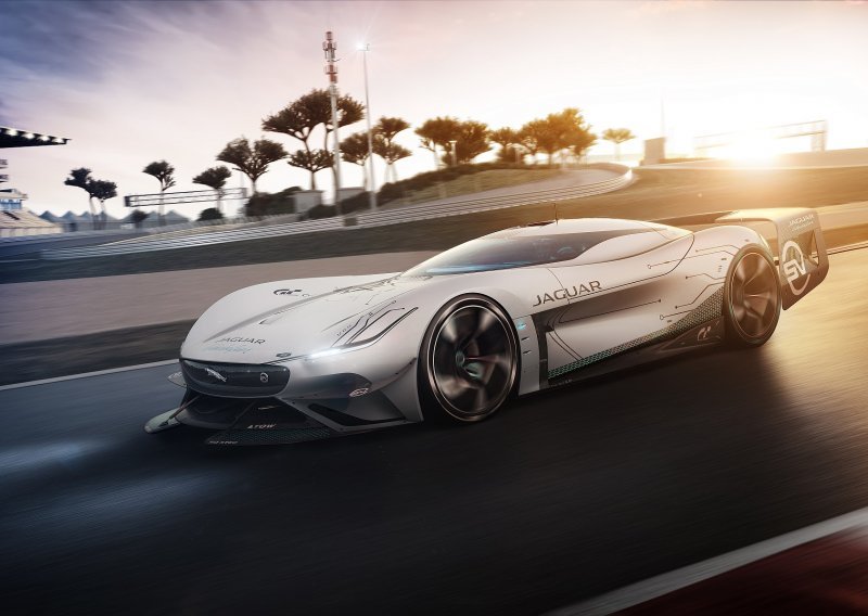 [FOTO/VIDEO] Jaguar Vision Gran Turismo SV; potpuno električni virtualni trkaći automobil za legendarnu igru