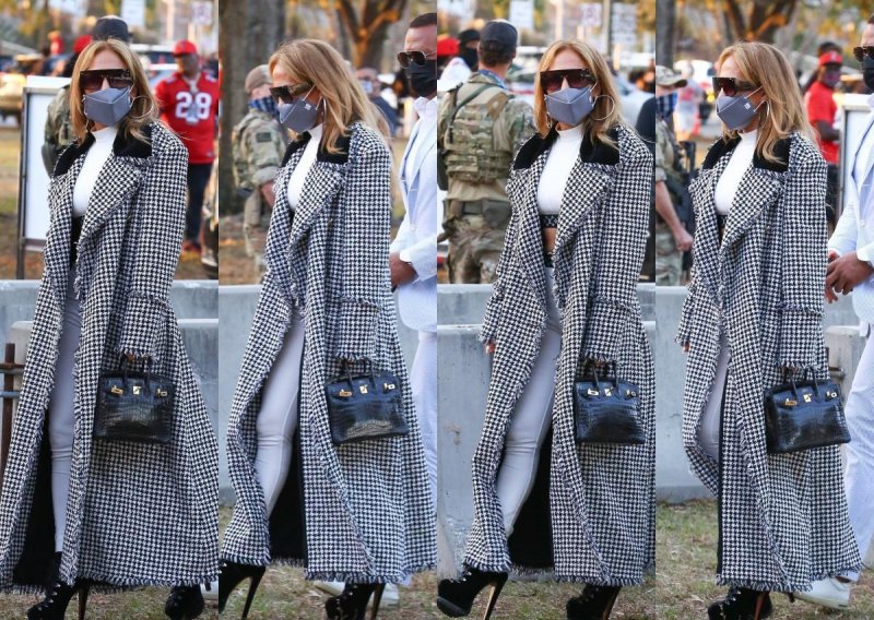 Jennifer Lopez u vrtoglavim potpeticama i s najskupljom torbom u ruci bilo je nemoguće ne zamijetiti
