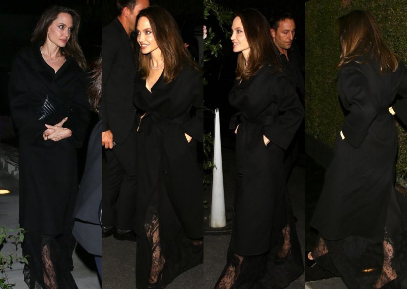 [FOTO] Angelina Jolie odiše profinjenošću odjevena u crno od glave do pete