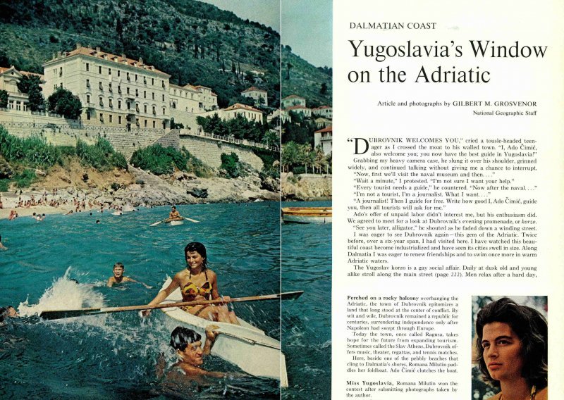 Prije točno šezdeset godina National Geographic divio se dalmatinskoj baštini, prirodi, ljudima, ali i industriji i položaju žena