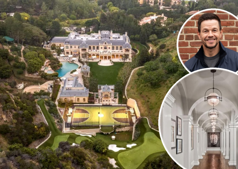 Jedna od najatraktivnijih nekretnina u Los Angelesu: Mark Wahlberg izgradio ju je po uzoru na europske dvorce i vrijedi vrtoglavih 87 milijuna dolara
