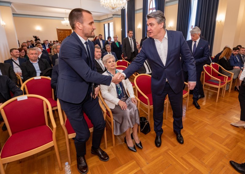 Predsjednik Milanović u Zadru: 'U ovoj županiji vidi se da se radi'
