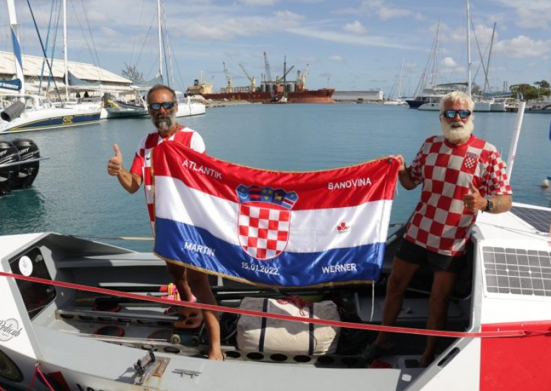 Nakon tri mjeseca veslanja, dvojica hrvatskih branitelja preplovila cijeli Atlantski ocean