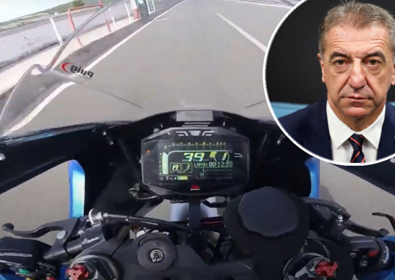 [VIDEO] Bivši ministar i župan Darko Milinović objavio snimku na kojoj juri vrtoglavih 260 km/h