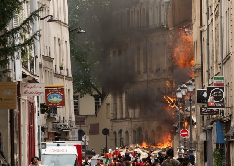 Eksplozija u Parizu: Šest ljudi u kritičnom stanju, jedna nestala