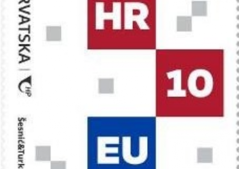 Pošta izdala markicu povodom deset godina članstva Hrvatske u EU-u