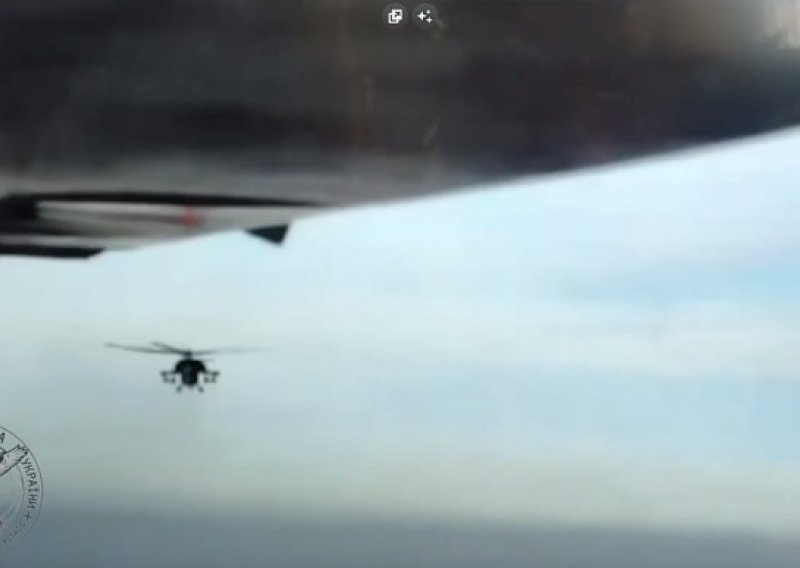 Osvanuo video ruskih aviona i helikoptera koji jure ukrajinski dron: Kakva hrpa luzera...