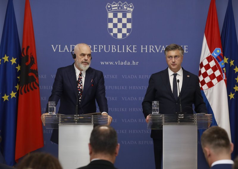 Plenković ugostio albanskog premijera: Hoće li EU kazniti Srbiju?