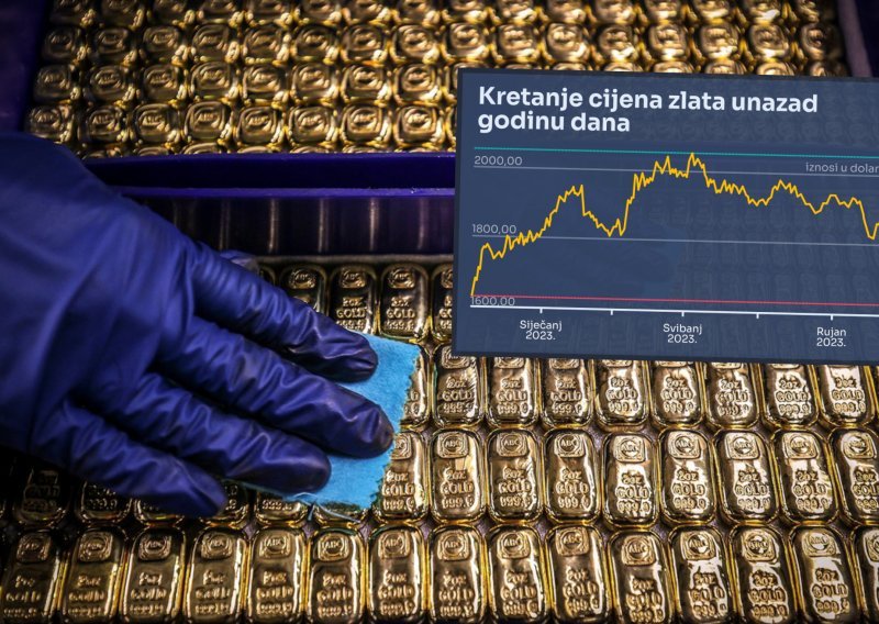 Cijene zlata blizu su povijesnih vrhunaca. Evo zašto je taj metal opet tražen