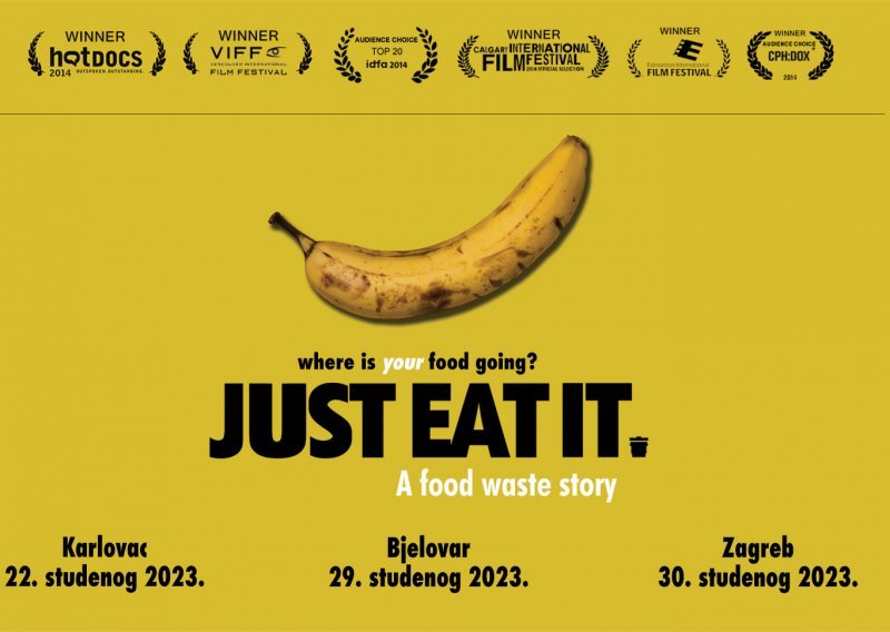 Dukat najavljuje za građane besplatne projekcije višestruko nagrađivanog dokumentarnog filma 'Just Eat It – A Food Waste Story'