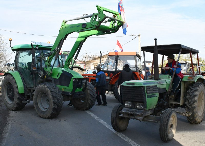 Problemi kod graničnih prijelaza Šamac i Županja zbog prosvjeda svinjogojaca