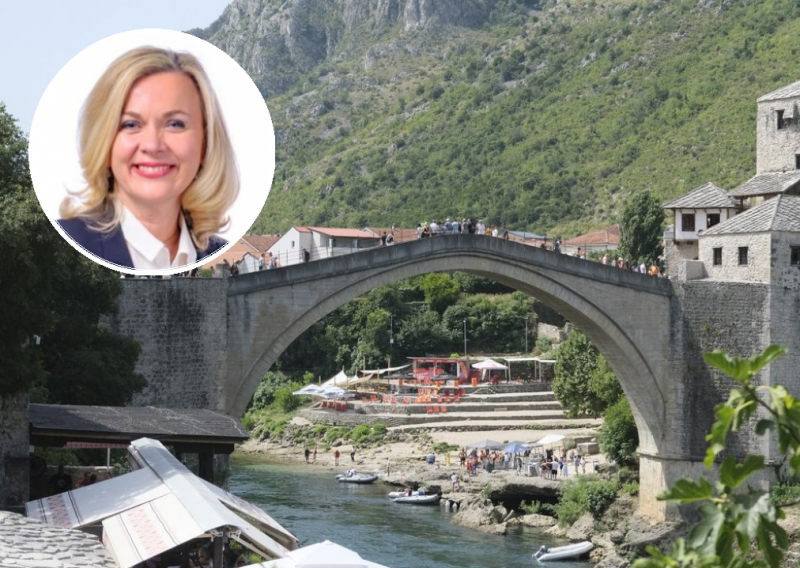 Zovko jako naljutila bošnjačke političare u Mostaru, tvrde da svojata Stari most