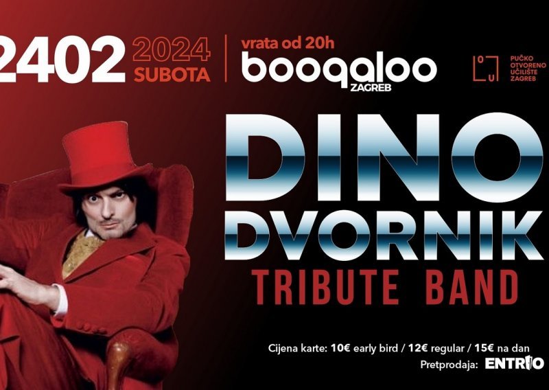 Osvojite ulaznice za koncert posvećen Dini Dvorniku u klubu Boogaloo