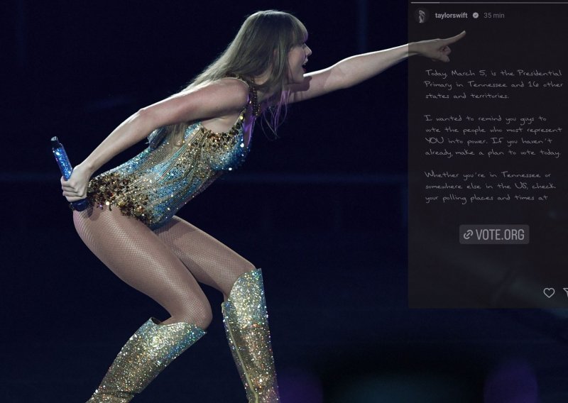 Znakovita objava: Nakon što je zabrinula fanove, Taylor Swift oglasila se na Instagramu
