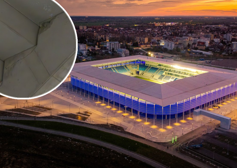Najmoderniji stadion Hrvatske, a već oštećen: 'Pa je li moguće da toliko fušare?'