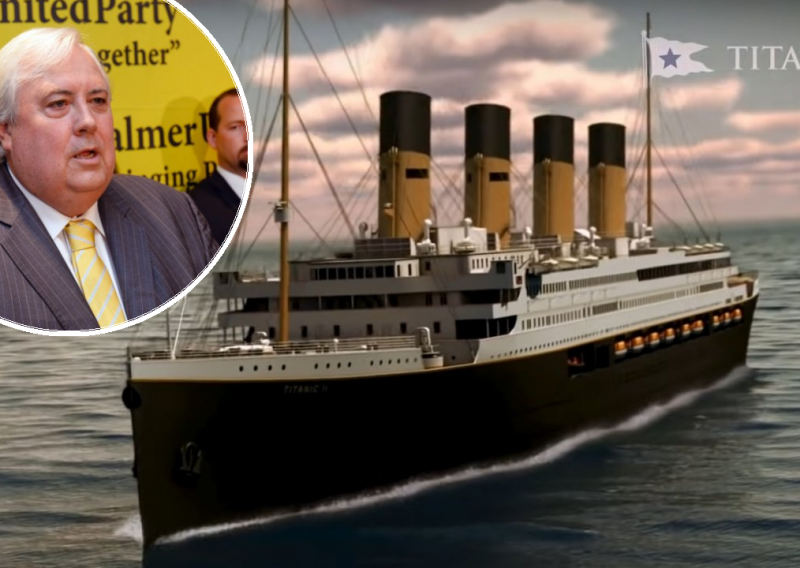 Australski milijarder ima priliku za hrvatsku brodogradnju: 'Izgradit ću Titanik ll!'