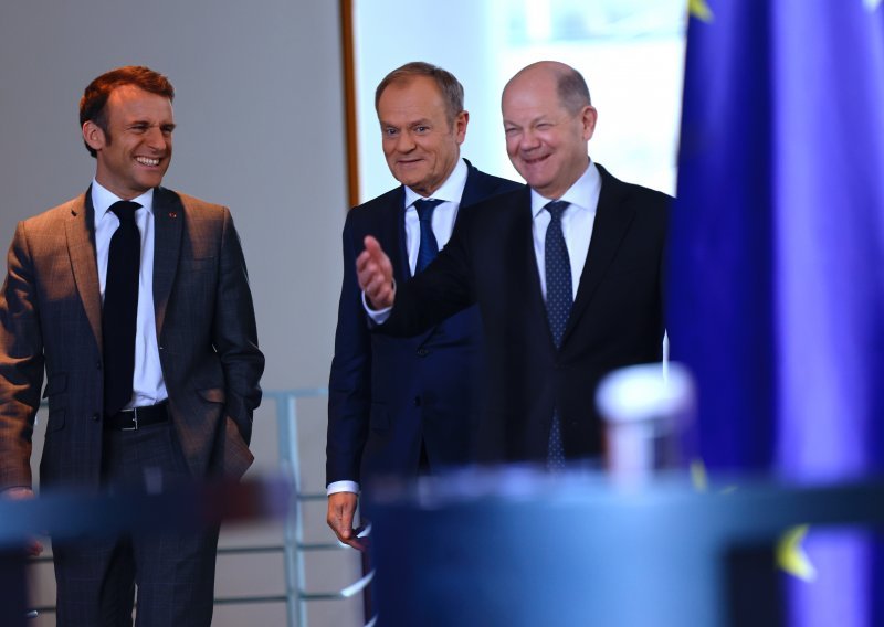 Weimerski trojac sastao se u Berlinu, Macron i Scholz jedinstveni oko pomoći Ukrajini
