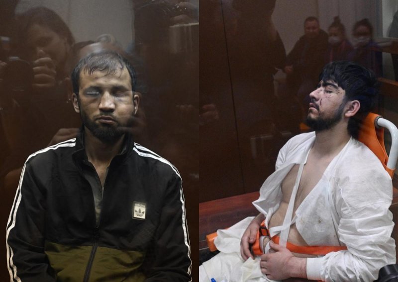 Osumnjičeni za napad u Moskvi izvedeni pred sud prepuni modrica