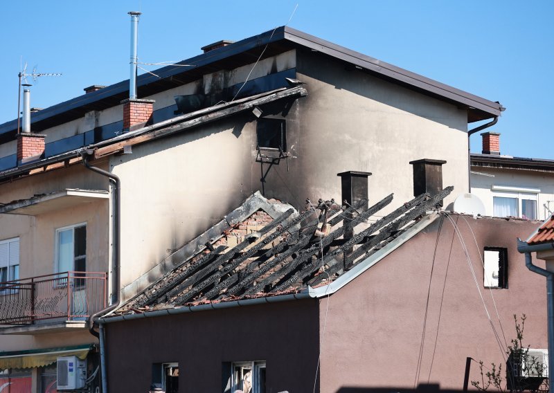 Požar u Donjem Miholjcu zahvatio stambeni objekt, svi stanari evakuirani