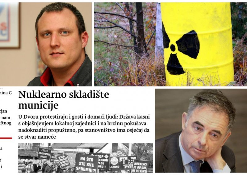 Hrvatske Srbe zavadio nuklearni otpad u Dvoru
