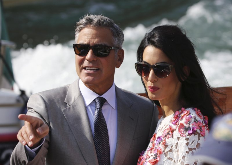 Clooney i supruga Amal ne skrivaju sreću