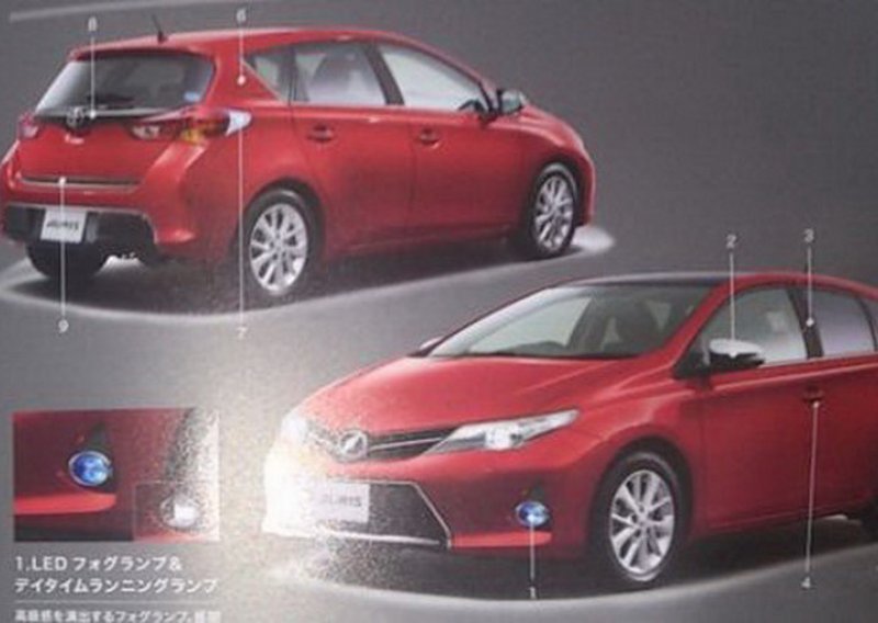 Nova Toyota Auris osvanula u brošuri