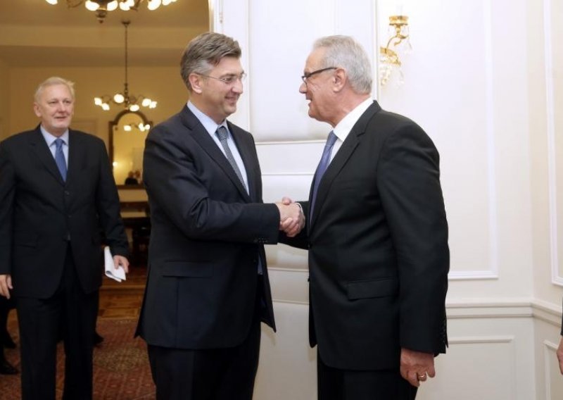 Plenković razgovarao s Milanovićevim potpredsjednikom vlade