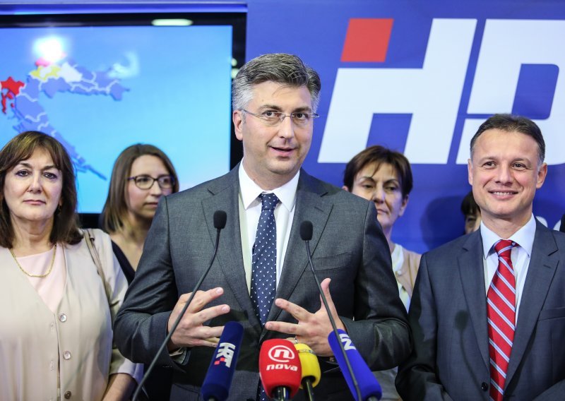 Plenković proglasio pobjedu HDZ-a: Tražimo partnere za stabilnu Hrvatsku