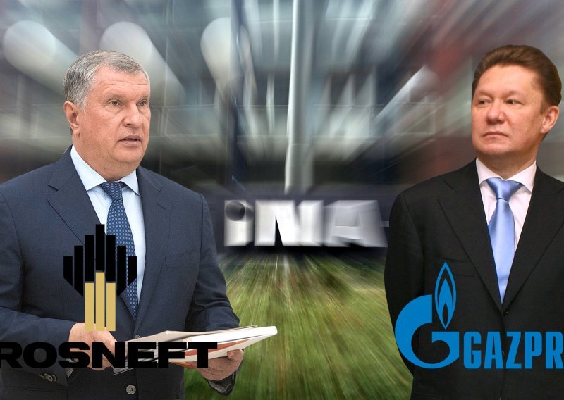 Ruski rulet: Tko bi bio bolji novi gazda Ine, Gazprom ili Rosnjeft?