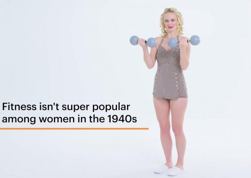 Pogledajte kako su ljudi vježbali prije 100 godina, a kako to rade danas