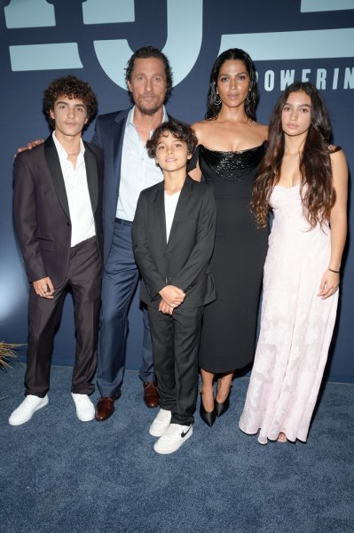 Matthew McConaughey i Camila Alves s djecom