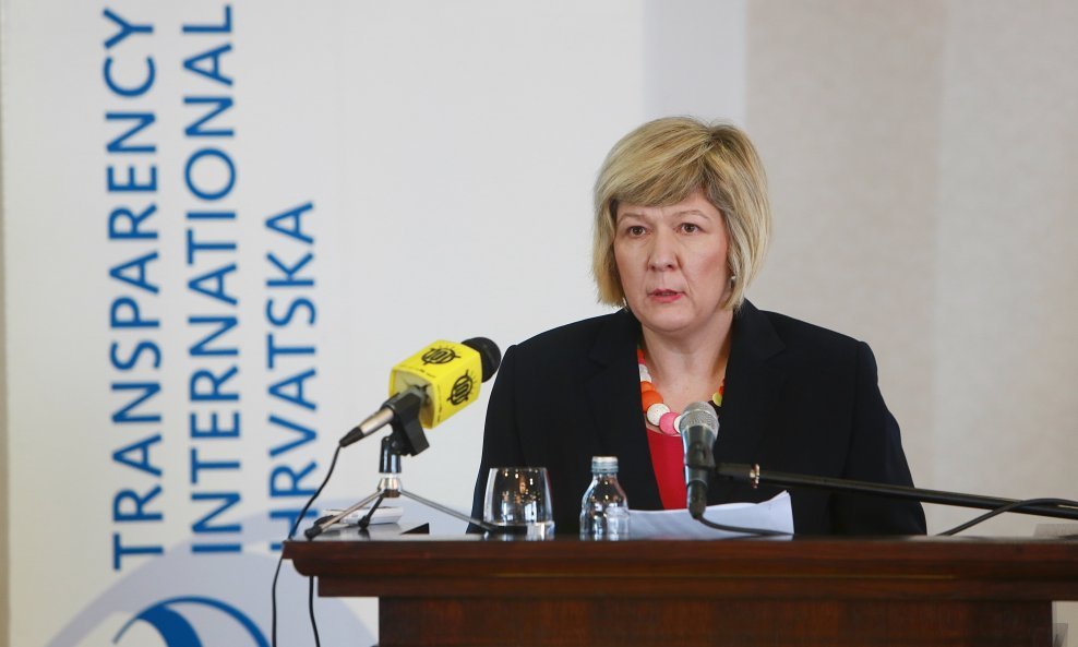 Davorka Budimir, predsjednica Transparency International Hrvatska
