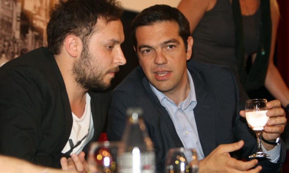 Srećko Horvat i Alexis Tsipras