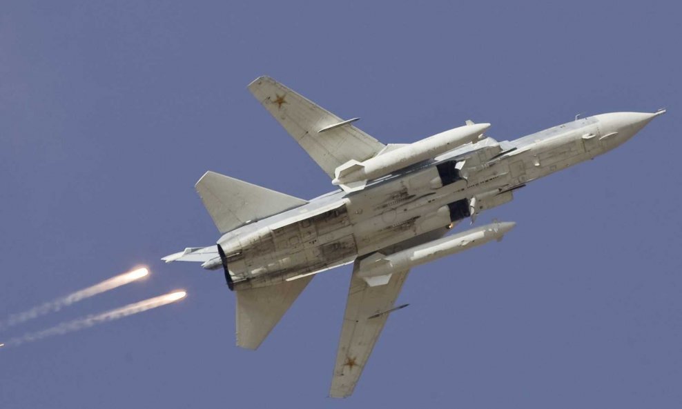 ruski avion u akciji u Siriji