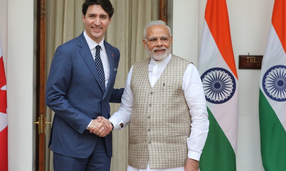 Justin Trudeau i Narendra Modi