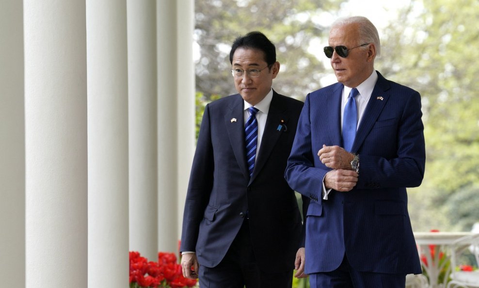 Fumio Kishida i Joe Biden