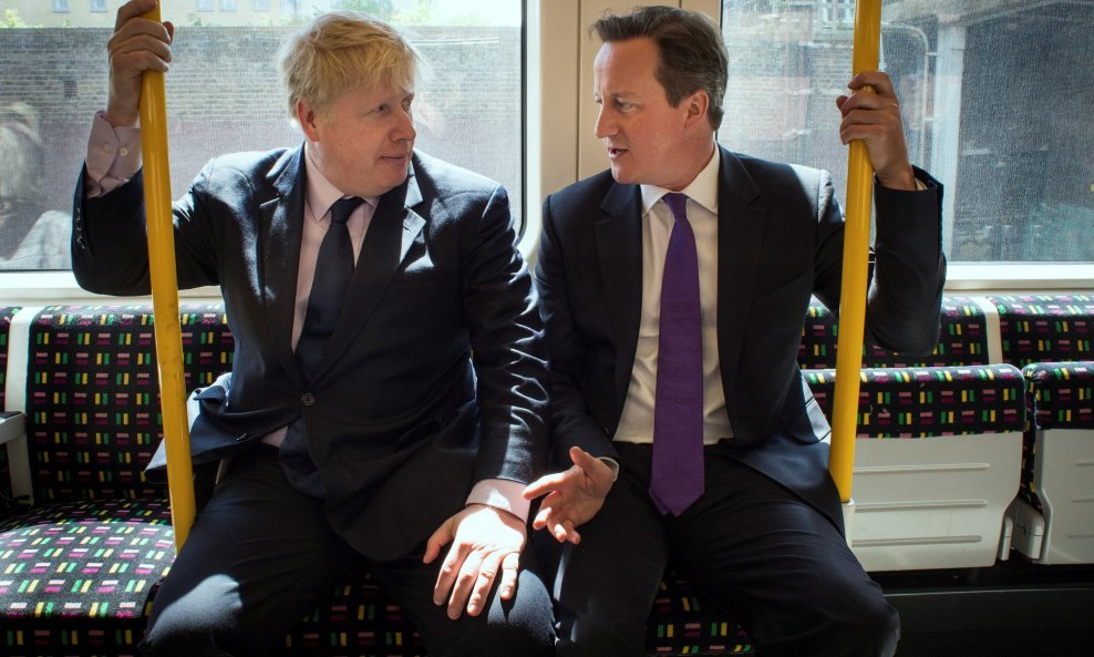 Boris Johnson i David Cameron