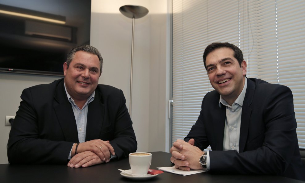 Panos Kammenos i Alexis Tsipras 
