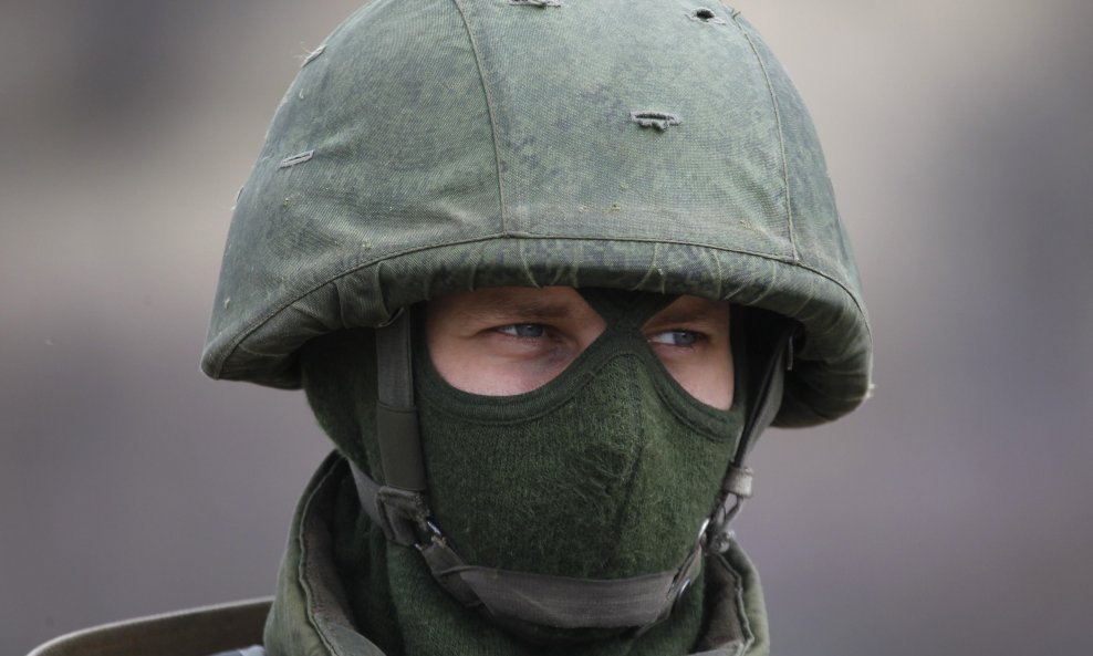 Ruski vojnik na Krimu