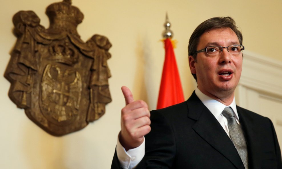 Srbijanski premijer Aleksandar Vučić