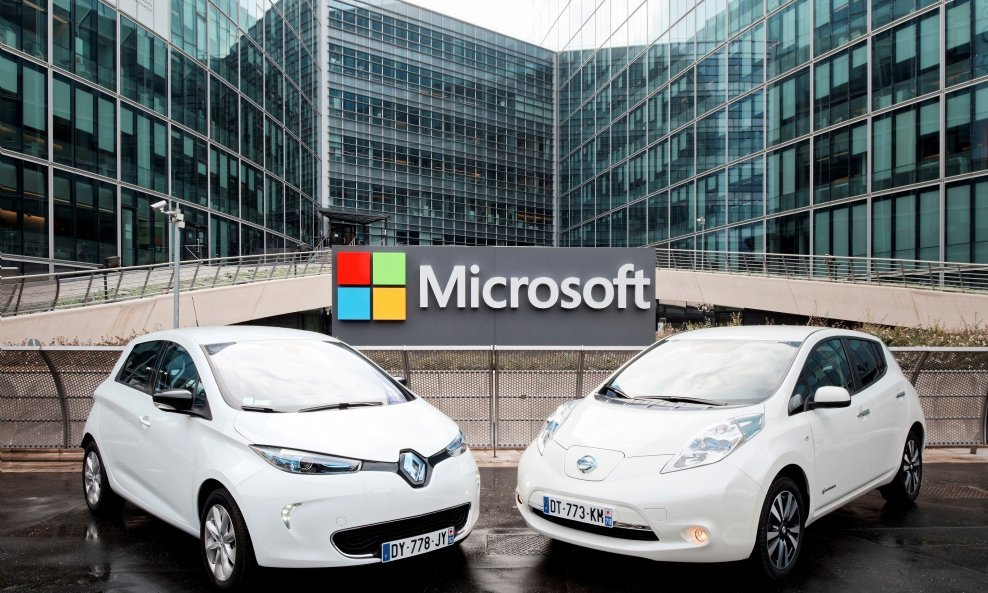 Renault-Nissan i Microsoft biti će partneri
